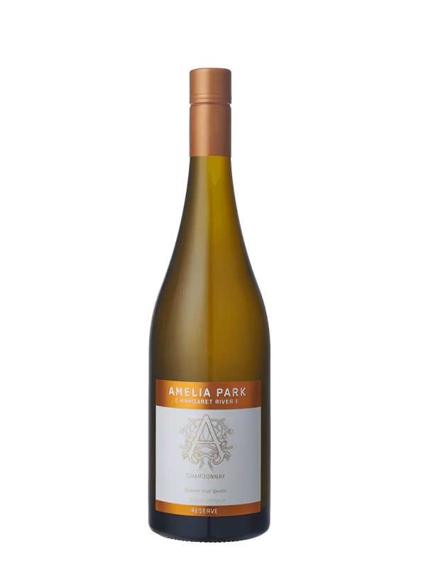 Amelia park reserve chardonnay wine bottle, 2017 vintage