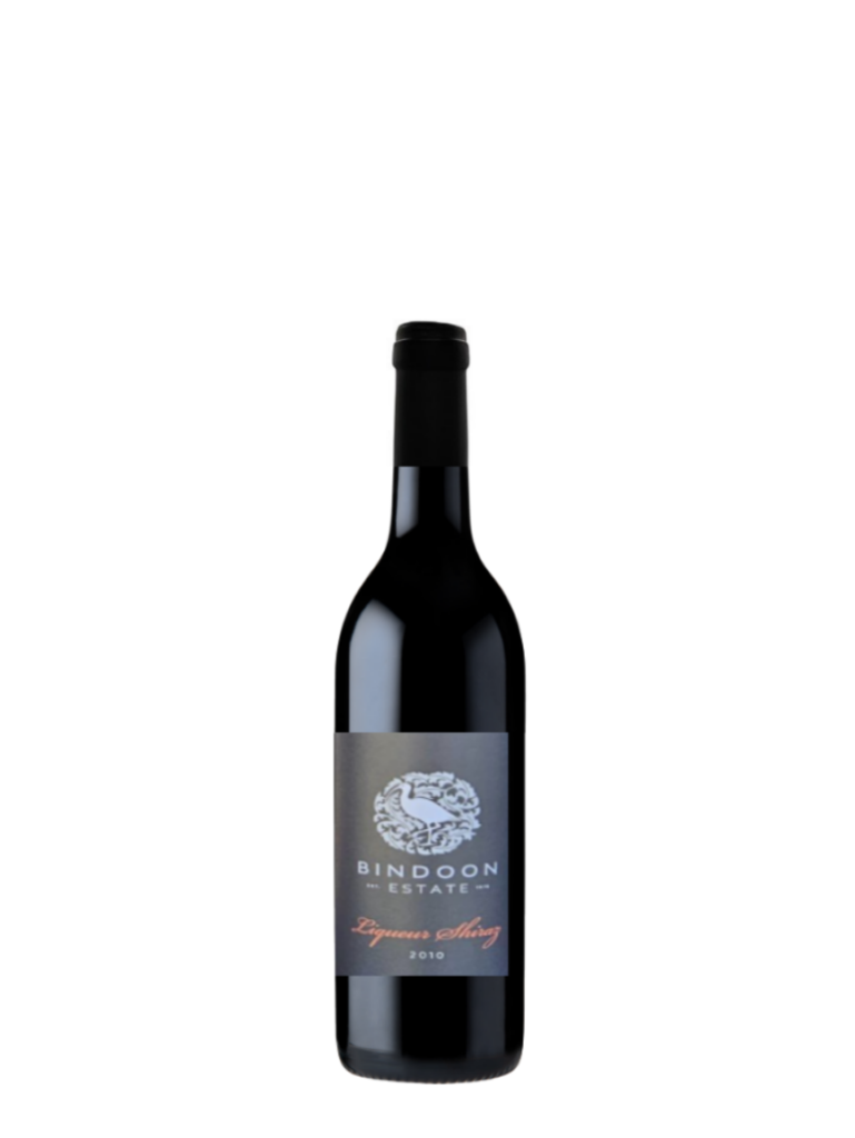 bottle of Myattsfield Vineyard Liqueur Shiraz 2010