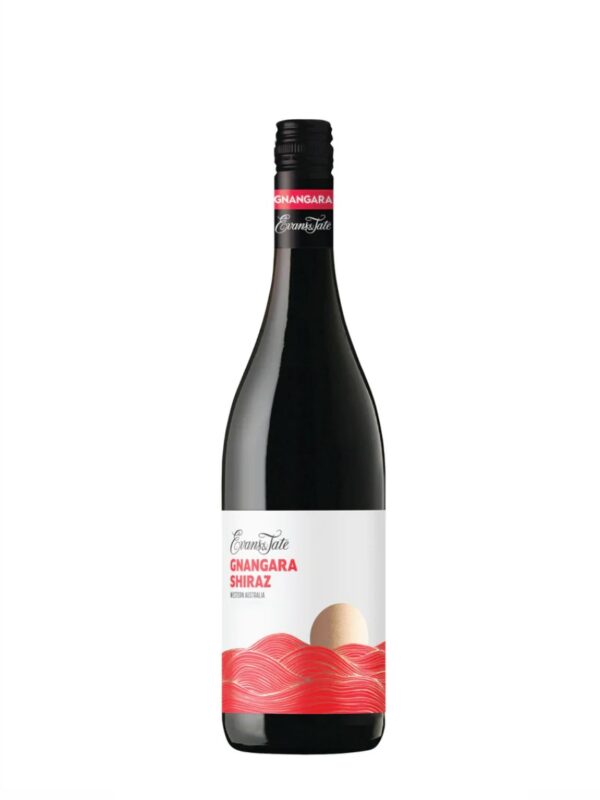 bottle of evans & tate Gnangara shiraz wine