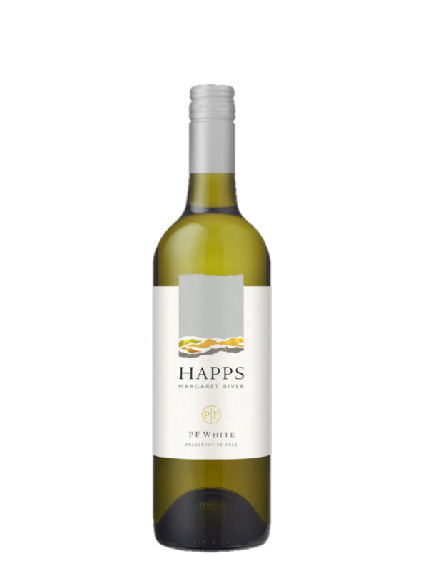 bottle of wine, Happs preservative free white wine delivered in perth from partners in wine wa