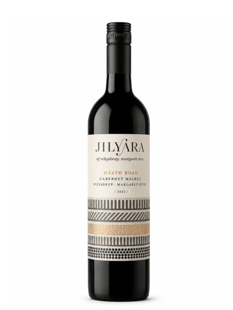Jilyara heath road cabernet malbec wine bottle