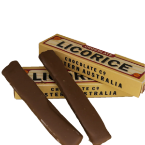 Whistlers Chocolate Licorice Twists 80g