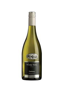 bottle of woody nook wines chardonnay