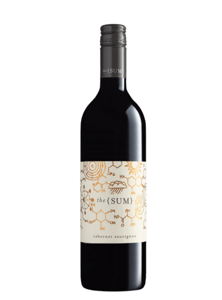 castelli the sum cabernet sauvignon wine bottle.