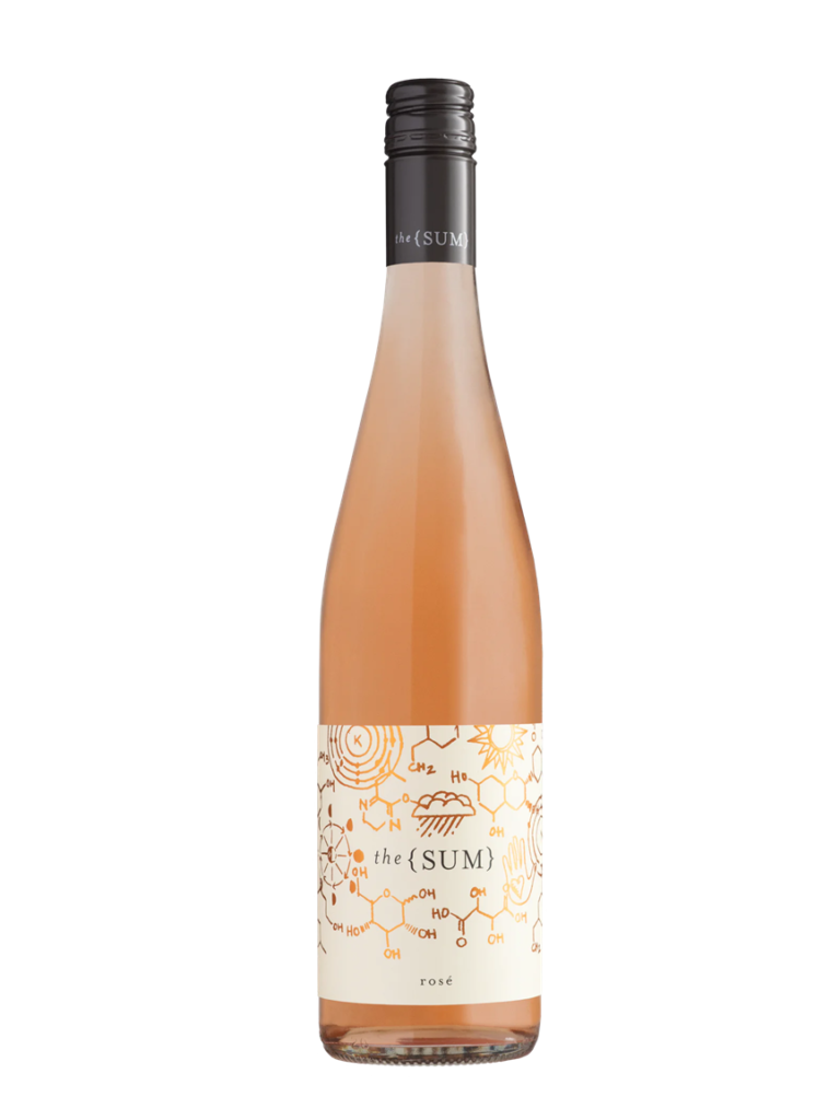 castelli estate the sum rose wine bottle