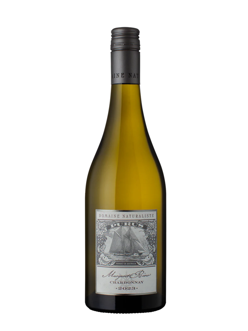 domaine naturaliste purus chardonnay wine bottle.