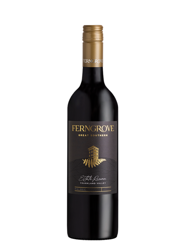 ferngrove reserve malbec wine bottle