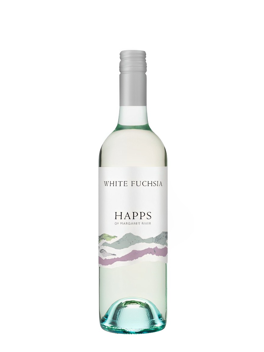 bottle of Happs White Fuchsia 2023 (Very Sweet)