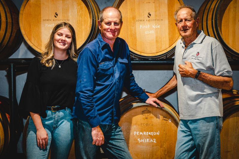 John Kosovich winery in the Swan Valley