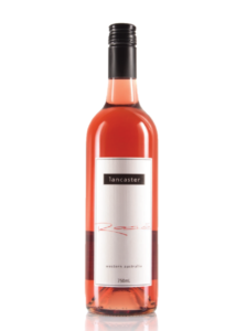 bottle of lancaster wines rose from the swan valley, western australia.