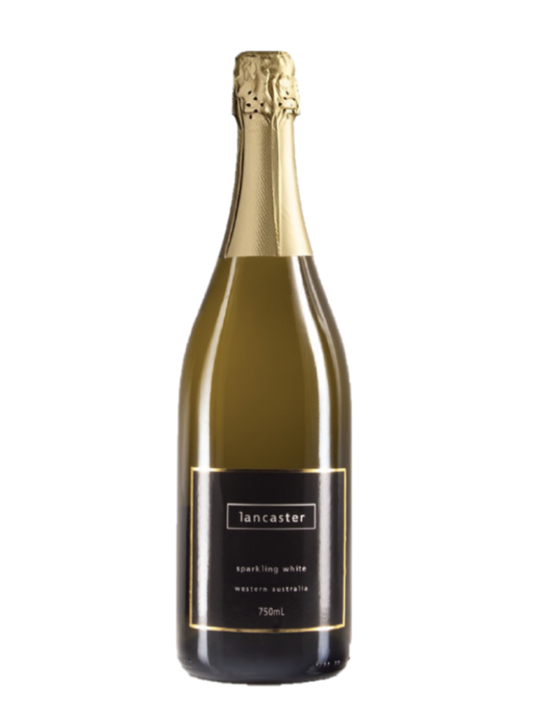 bottle of lancaster wines sparkling wine, swan valley