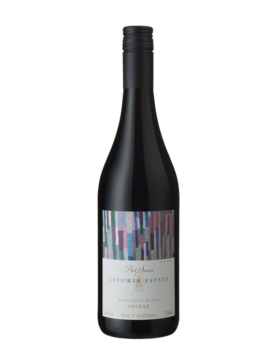 leeuwin estate art series shiraz 2023 wine bottle.