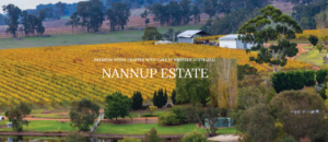 picture of nannup estate winery, blackwood river. Perth wine delivery