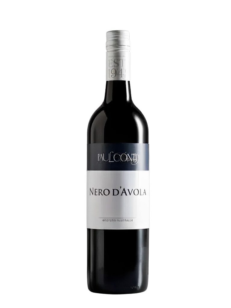 bottle of Nero D’avola 2021