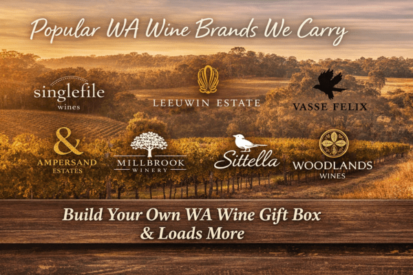 winery logos from Leeuwin Estate, Vasse Felix, Ampersand, Sittella