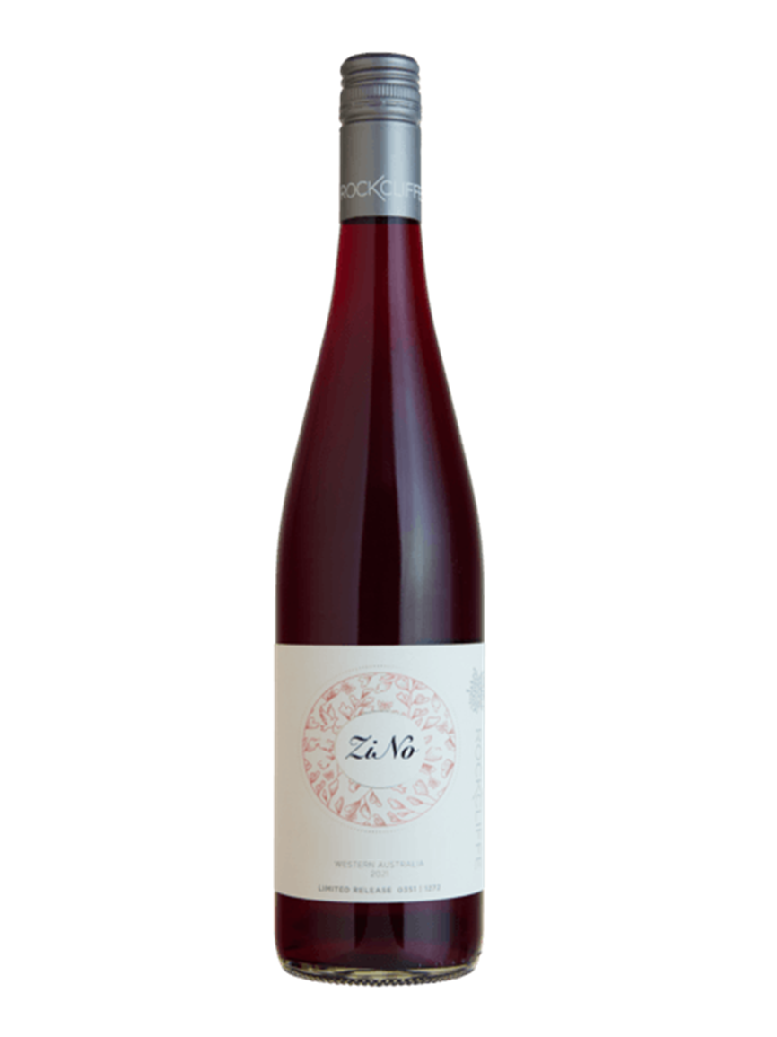 rockcliffe wines Zi No chilled red wine bottle.