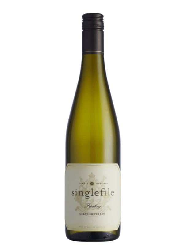 singlefile great southern riesling wine bottle