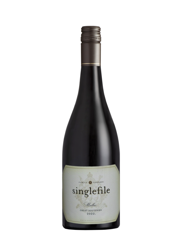 singlefile wines malbec wine bottle