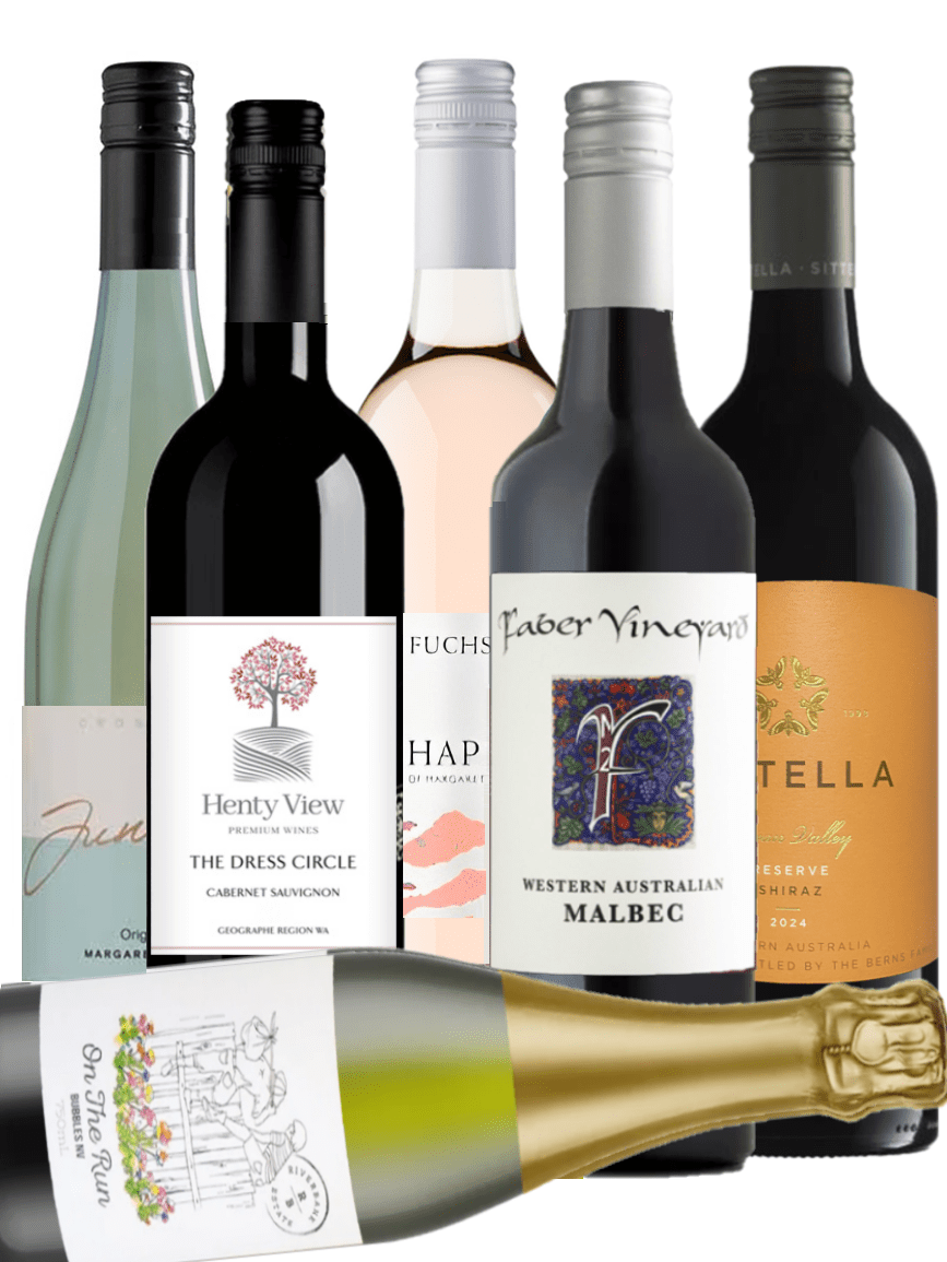 spring wine pack version 2, features 6 wines
