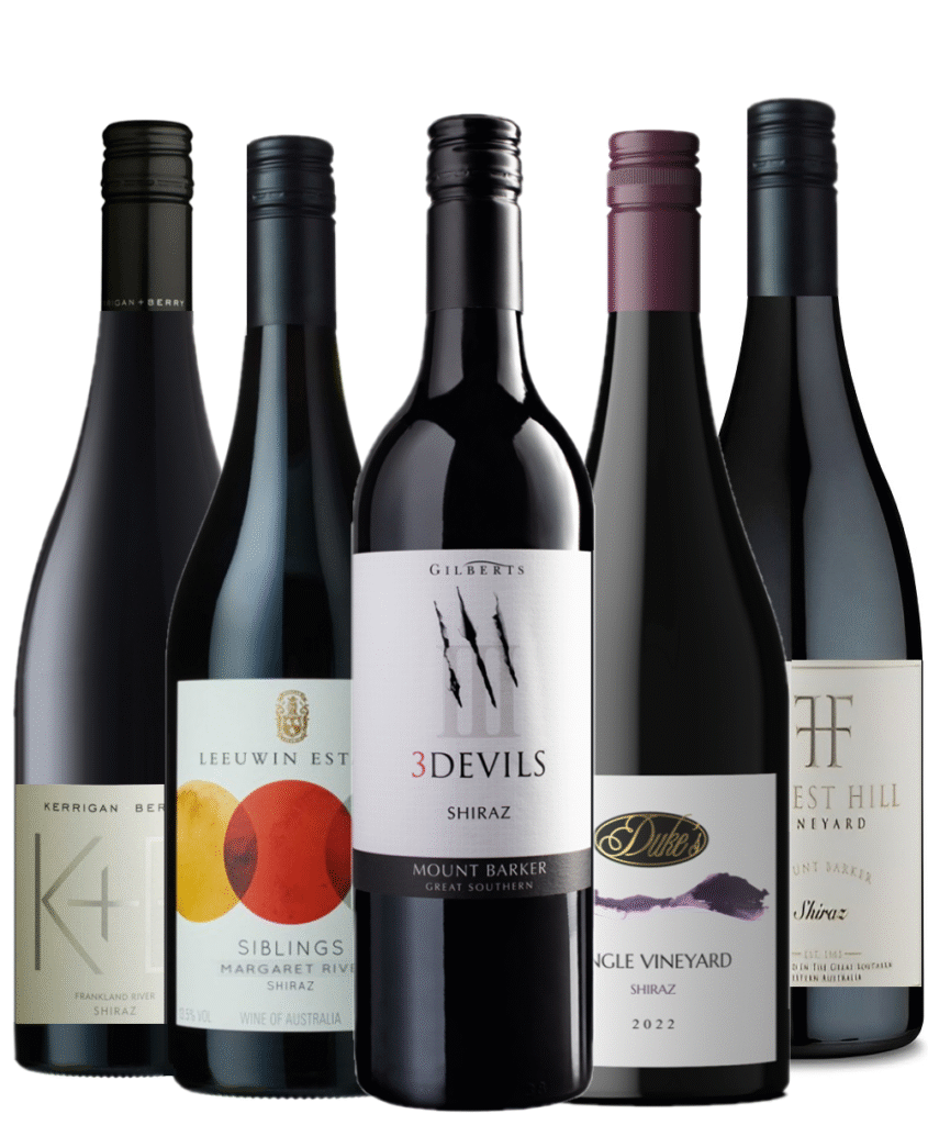 shiraz red wine pack with 5x red wines perth for summer.