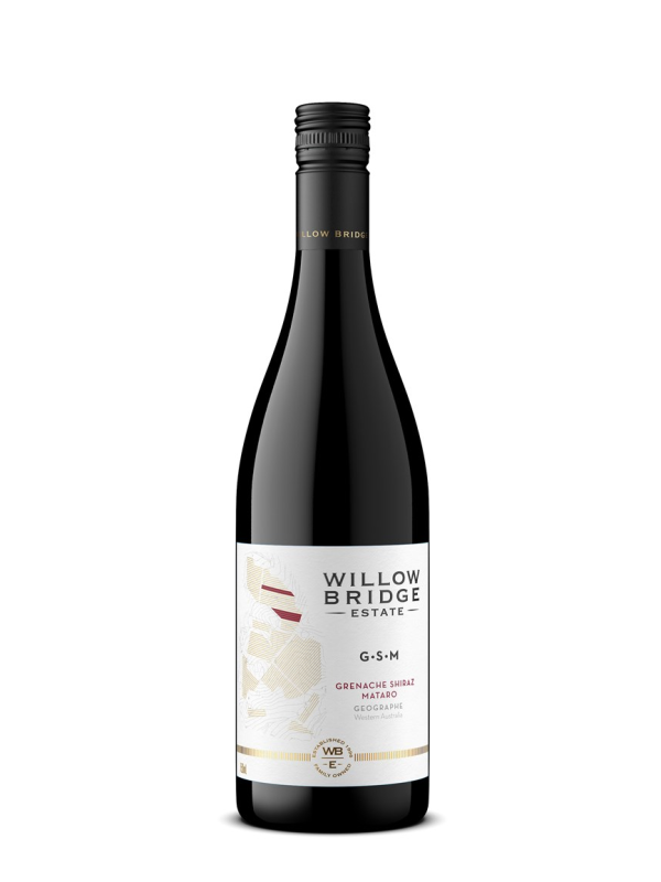willow bridge estate grenache shiraz mouvedre wine bottle