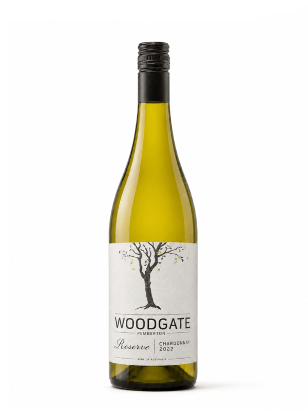 woodgate reserve chardonnay wine bottle
