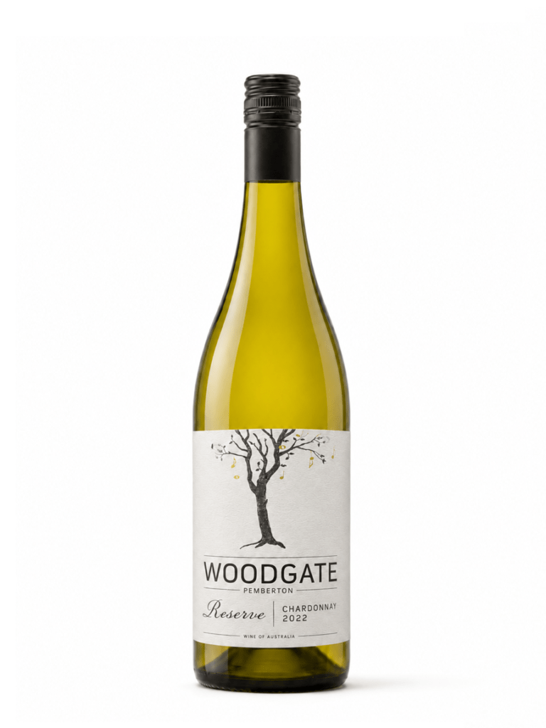woodgate reserve chardonnay wine bottle