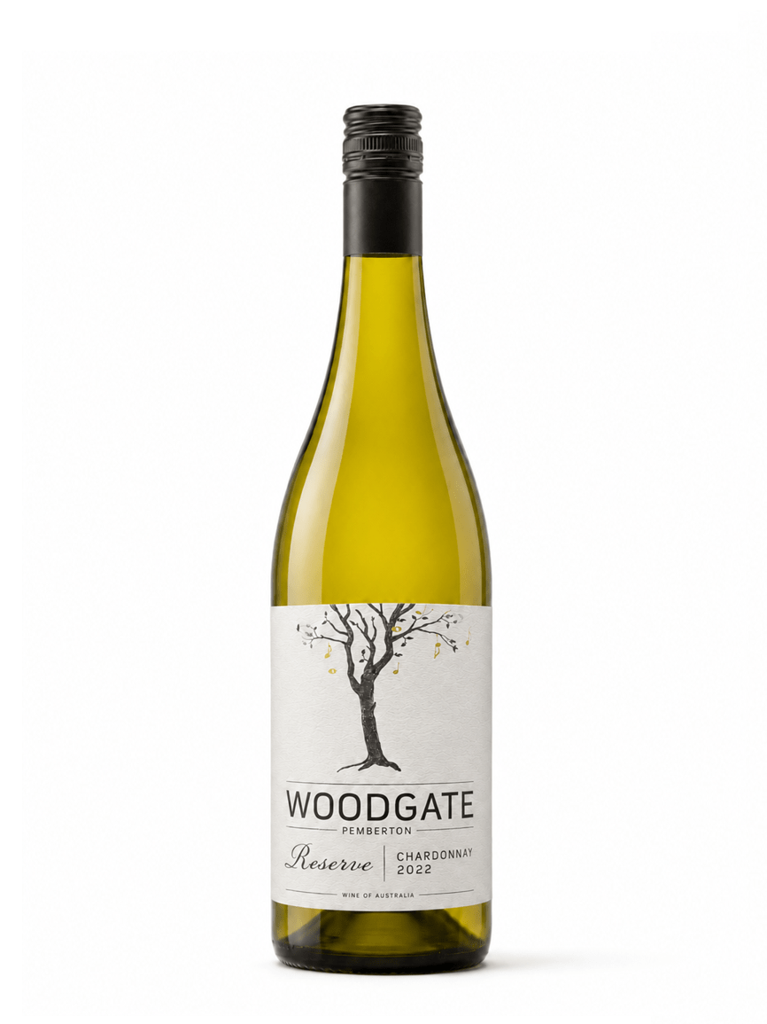 woodgate reserve chardonnay wine bottle