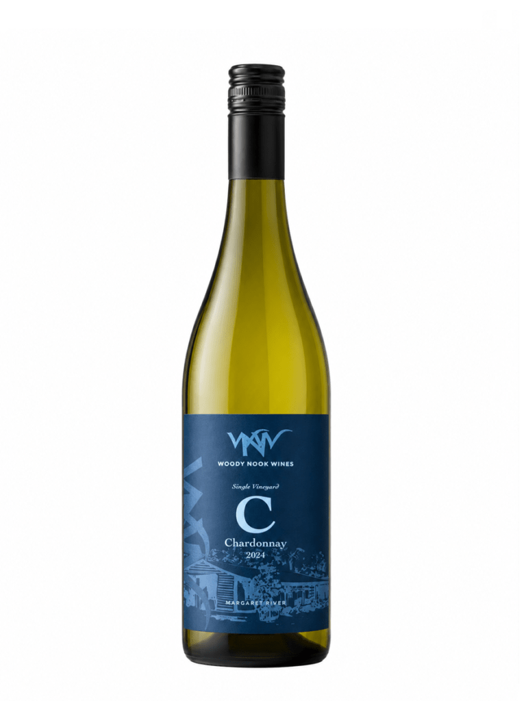 Woody Nook Chardonnay wine bottle