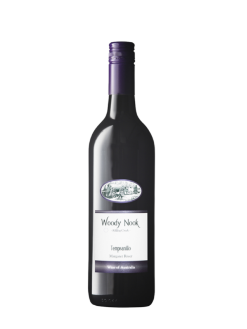 bottle of Woody Nook Wines Margaret River Tempranillo 2021