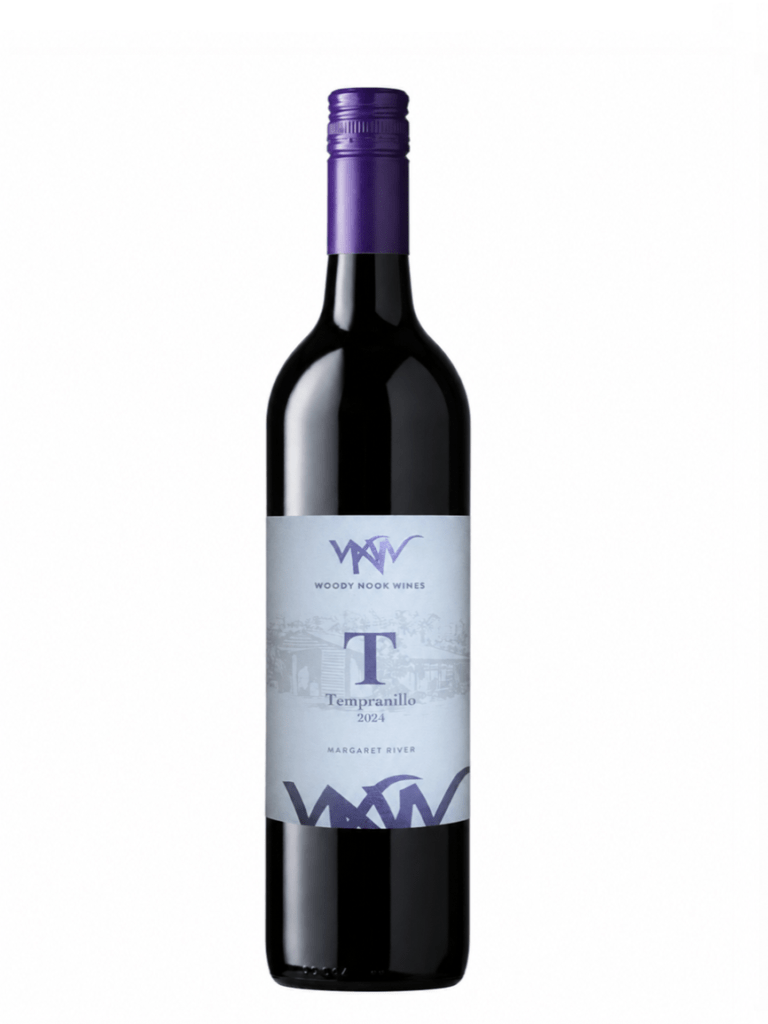 woody nook tempranillo wine bottle