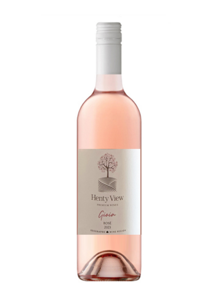 bottle of Gioia Rosé 2023 Dry