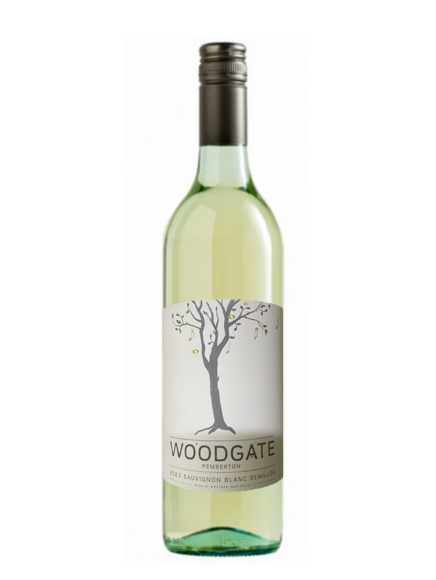 woodgate SBS wine bottle