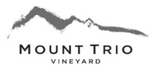 picture of mount trio vineyard with a bottle of sauvignon blanc. Perth wine delivery