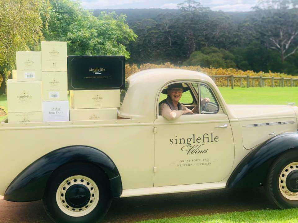 picture of singlefile wines, denmark, western australia. Perth stockist