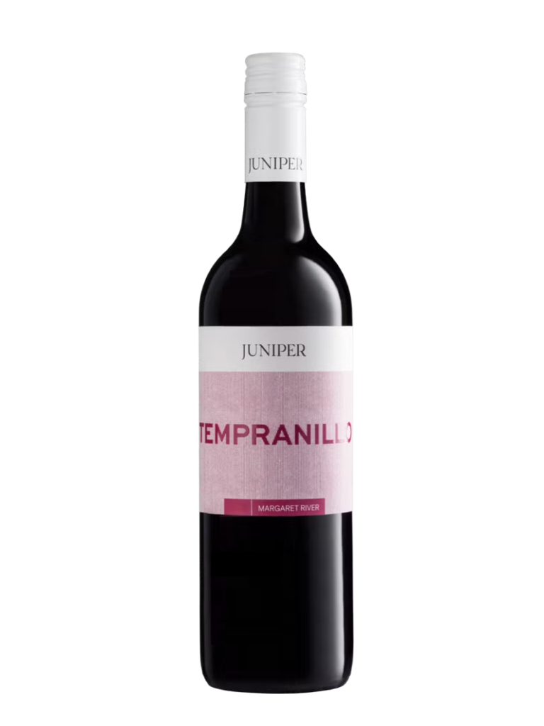 juniper canvas tempranillo wine bottle