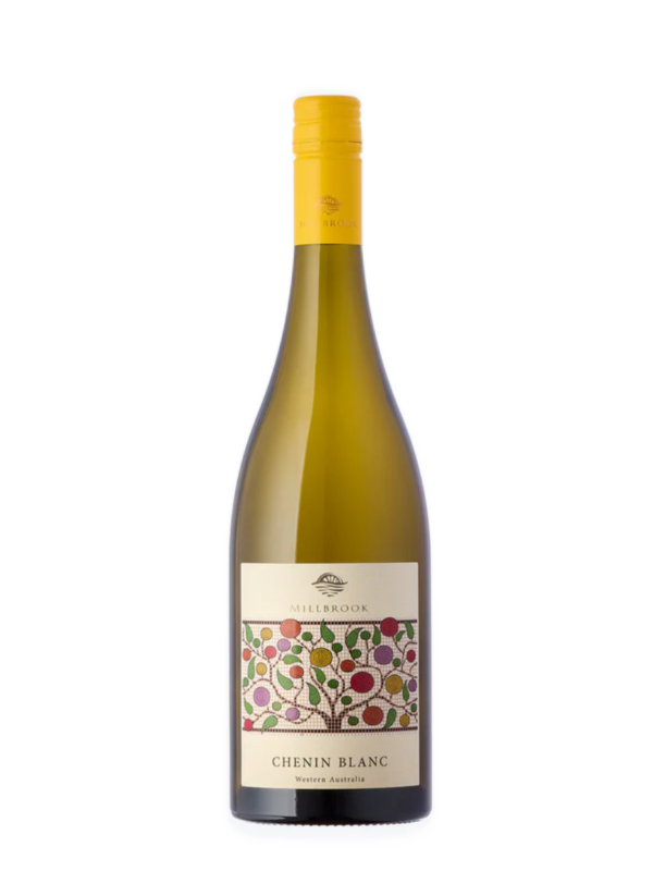 bottle of wine, Millbrook chenin blanc bottle i got delivered in perth