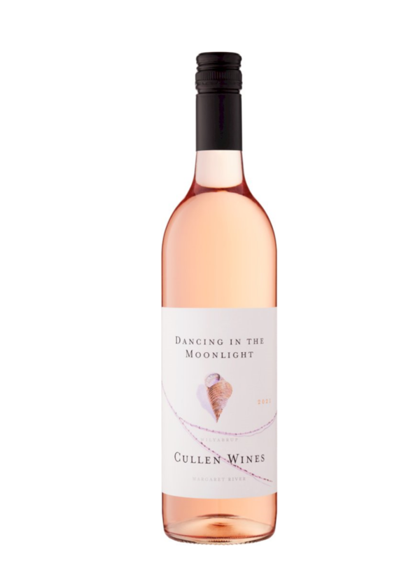 Cullen wines, dancing in the moonlight rose wine bottle.
