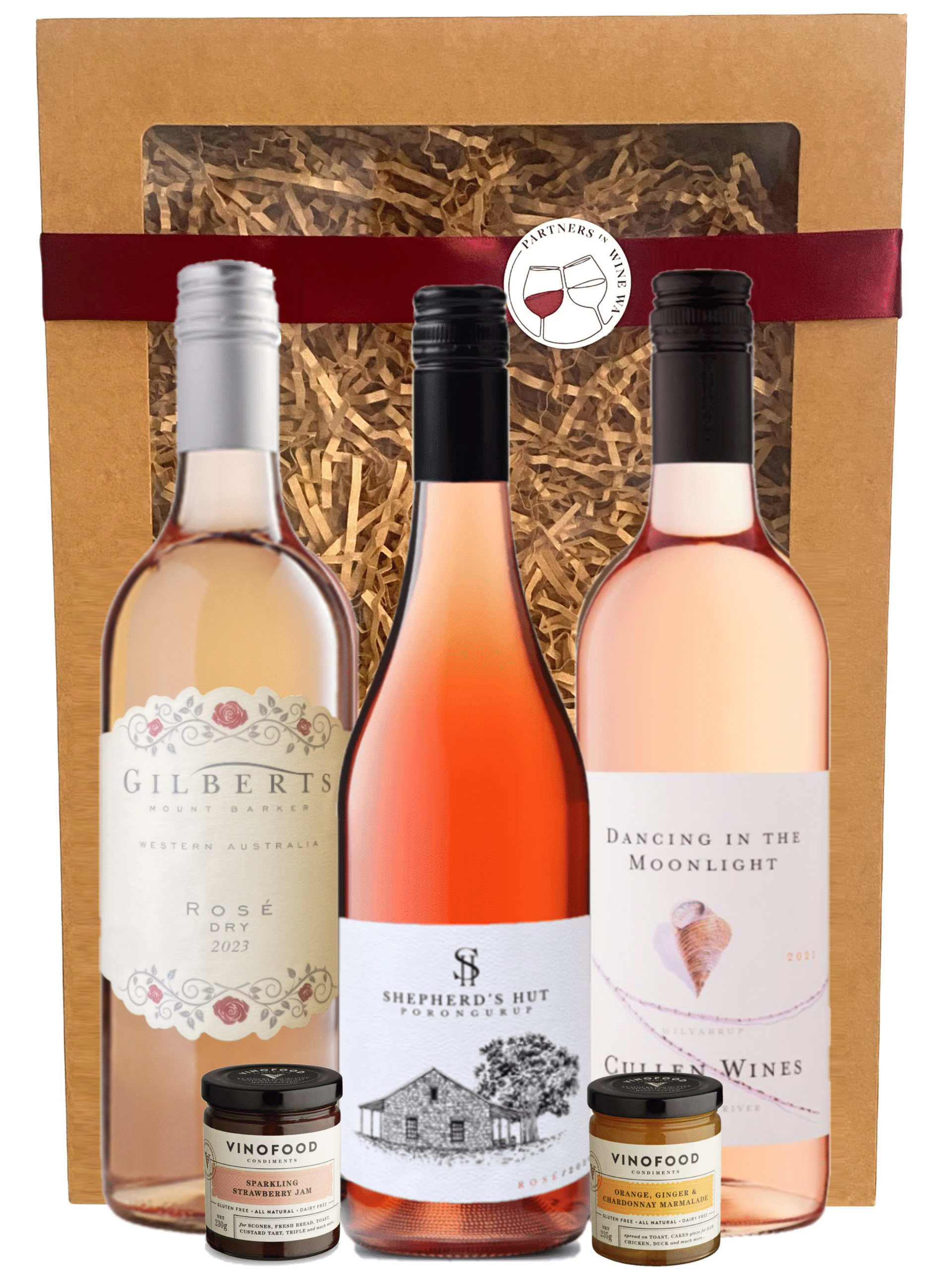 the best rose wine gift in perth.
