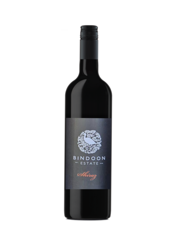 bottle of Bindoon Estate Shiraz on a white background
