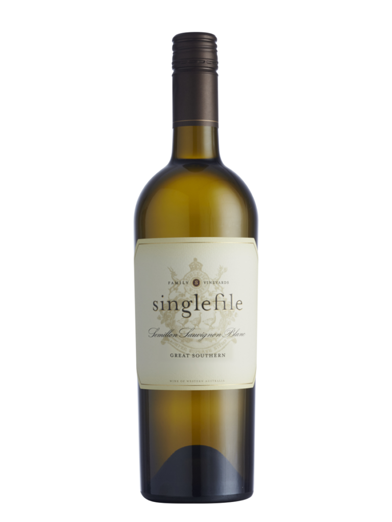 singlefile semillon sauvignon blanc wine bottle