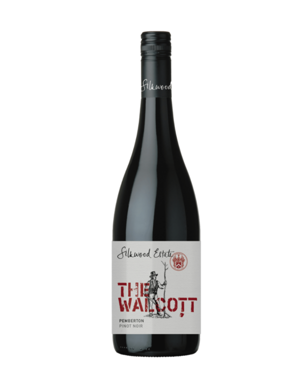Bottle of wine, Silkwood walcott pinot noir.