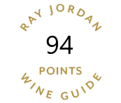 logo of ray jordan 94 point score in wine