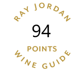 ray jordan logo of a 94 point wine