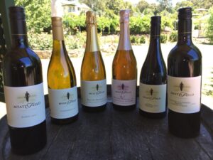picture of myattsfield wines, 6 bottles, bickley valley, western australia. Perth hills wine delivery
