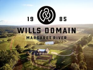 wills domain, margaret river. Vineyards and view of the winery