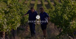 deep woods logo, margaret river, western australia.