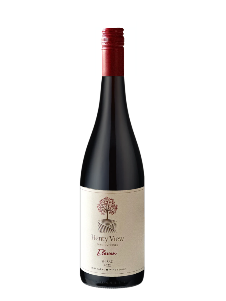 bottle of henty view shiraz