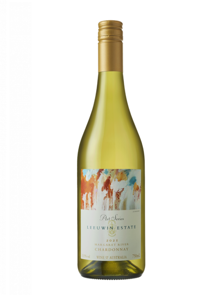 bottle of leeuwin estate art series chardonnay wine.