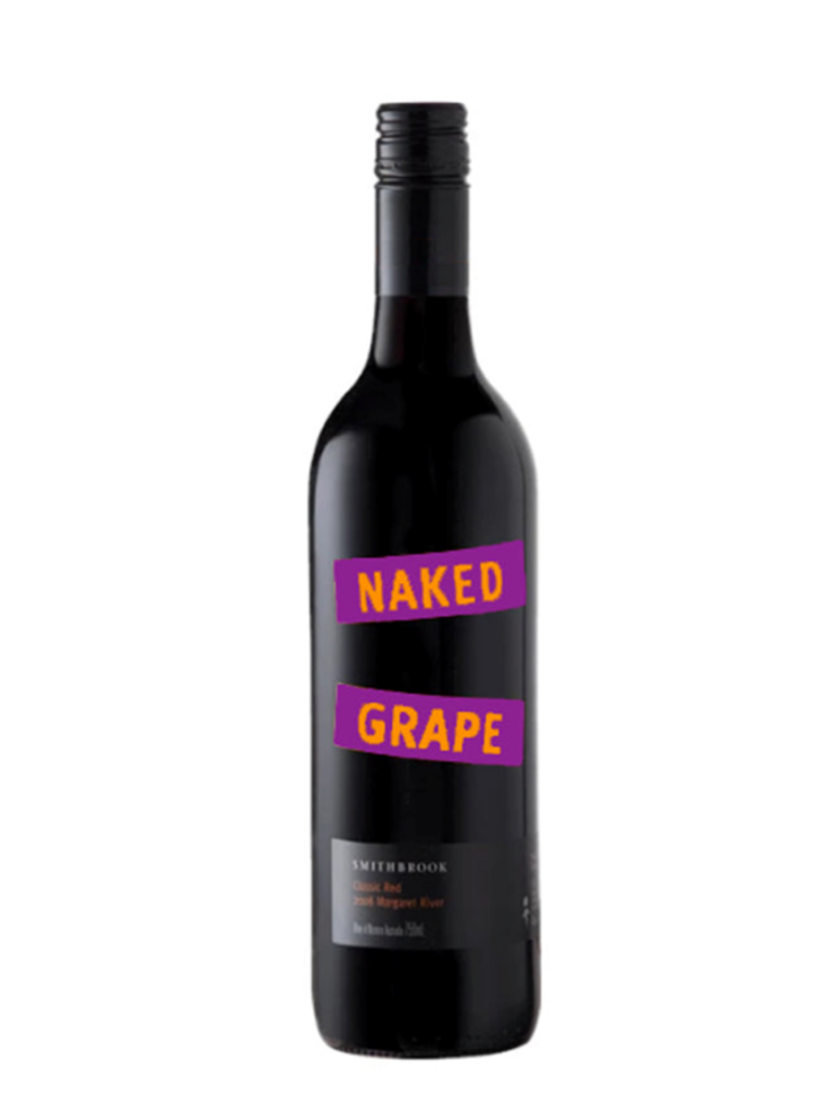 bottle of naked grape smithbrook cab merlot